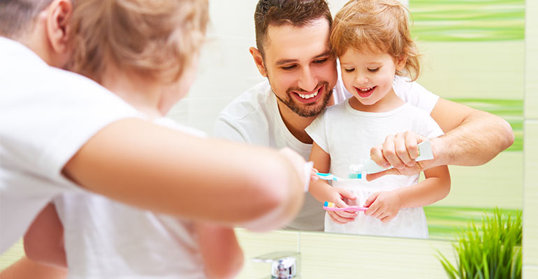 teaching children oral habits