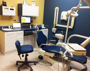 weston dental office facility room